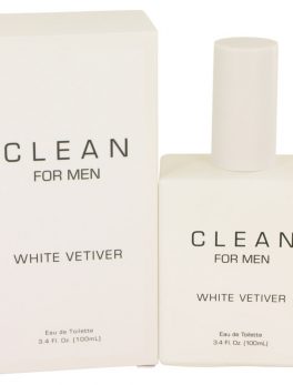 Clean White Vetiver By Clean Eau De Toilette Spray 3.4 Oz For Men