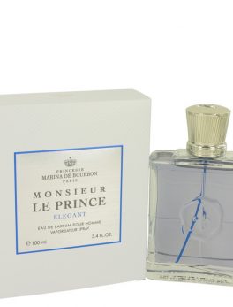 Monsieur Le Prince Elegant By Marina De Bourbon Eau De Parfum Spray 3.4 Oz For Men