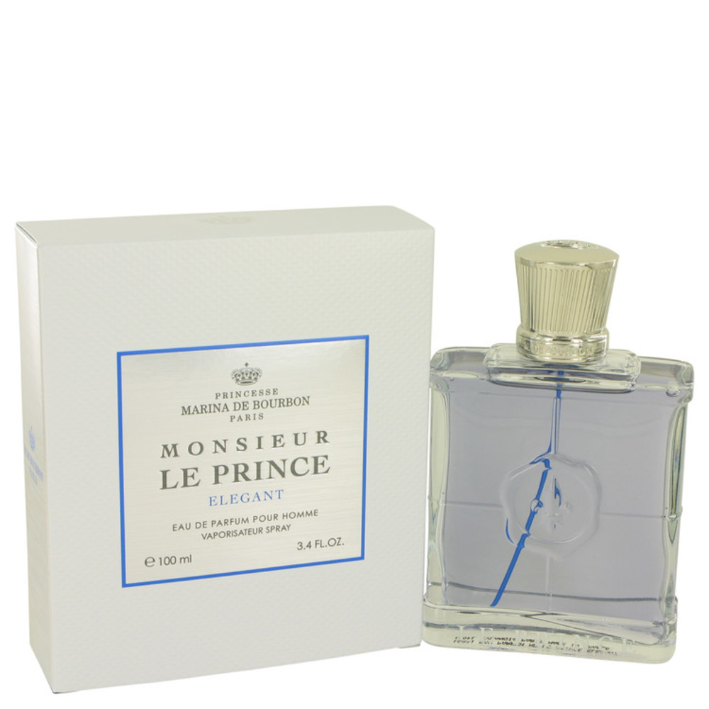 Monsieur Le Prince Elegant By Marina De Bourbon Eau De Parfum Spray 3.4 Oz For Men