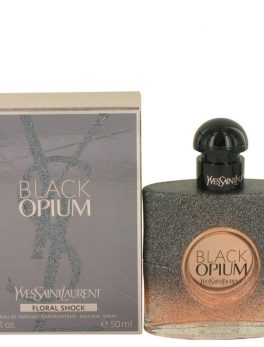 Black Opium Floral Shock By Yves Saint Laurent Eau De Parfum Spray 1.7 Oz For Women