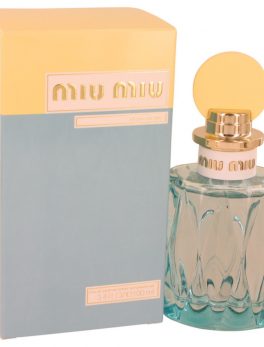 Miu Miu L'eau Bleue By Miu Miu Eau De Parfum Spray 3.4 Oz For Women