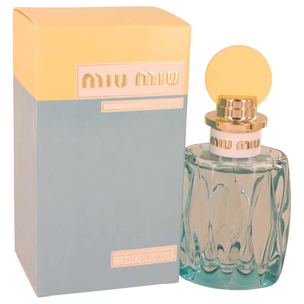 Miu Miu L'eau Bleue By Miu Miu Eau De Parfum Spray 3.4 Oz For Women