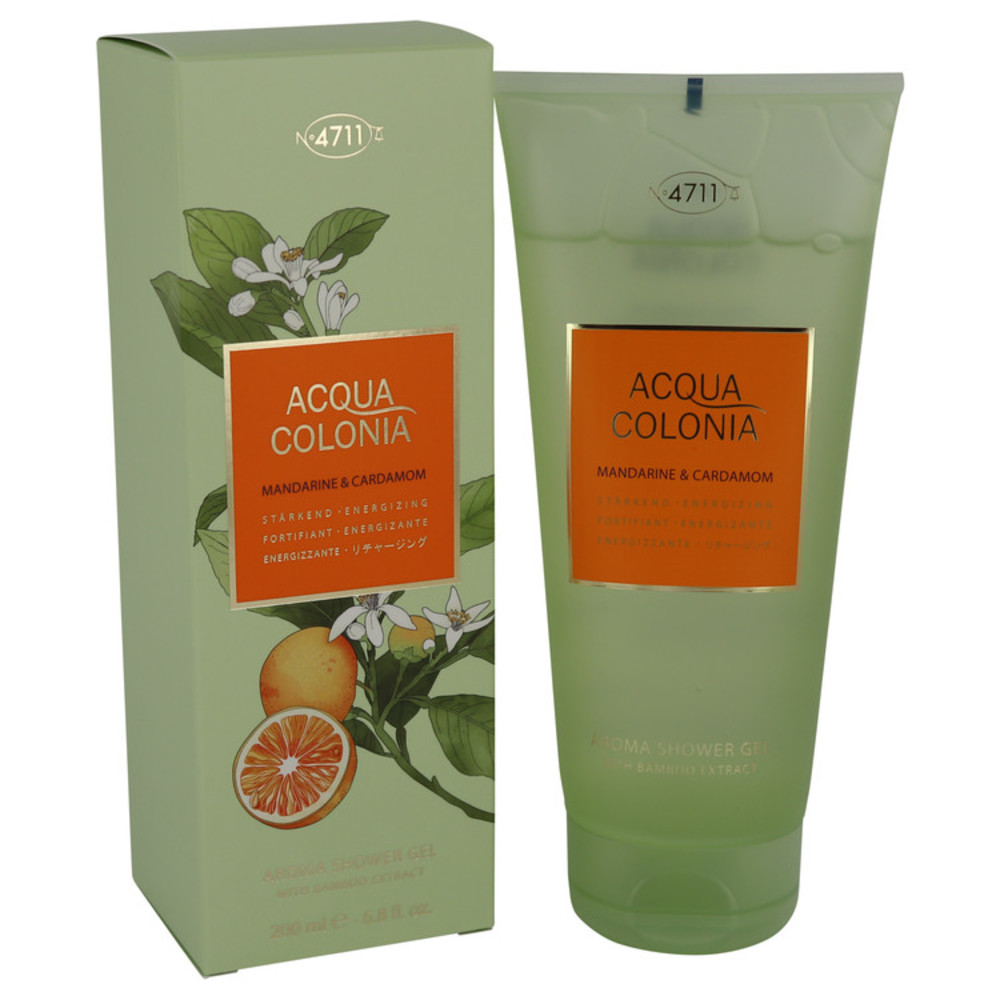 4711 Acqua Colonia Mandarine and Cardamom By Maurer and Wirtz Shower Gel 6.8 Oz For Women