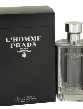 Prada L'homme By Prada Eau De Toilette Spray 3.4 Oz For Men
