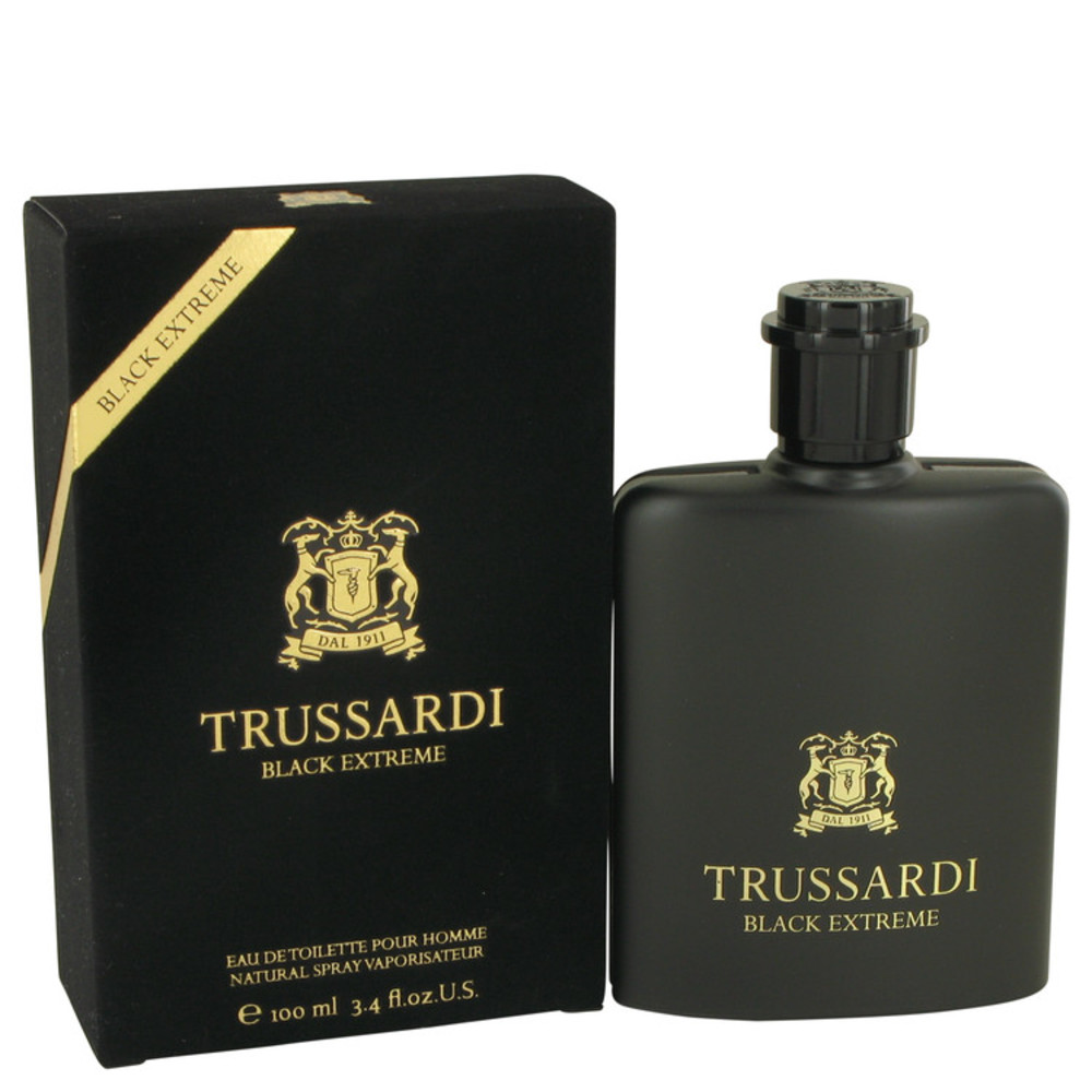 Trussardi Black Extreme By Trussardi Eau De Toilette Spray 3.4 Oz For Men