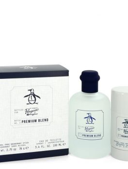 Original Penguin Premium Blend By Original Penguin Gift Set -- 3.4 Oz Eau De Toilette Spray + 2.75 Oz Deodorant Stick (alcohol Free) For Men