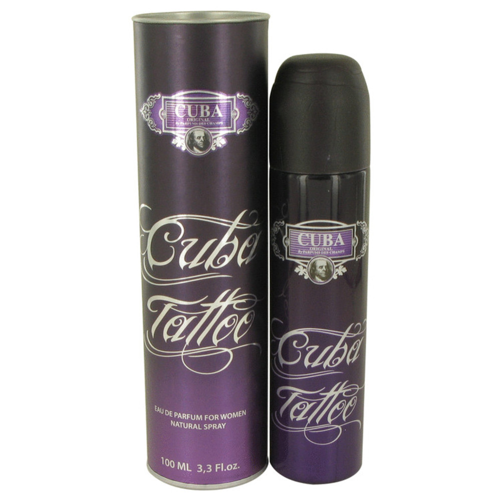 Cuba Tattoo By Fragluxe Eau De Parfum Spray 3.4 Oz For Women