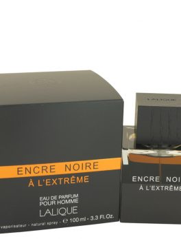 Encre Noire A L'extreme By Lalique Eau De Parfum Spray 3.3 Oz For Men