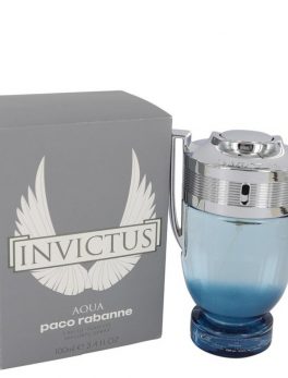 Invictus Aqua By Paco Rabanne Eau De Toilette Spray 3.4 Oz For Men