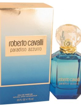 Roberto Cavalli Paradiso Azzurro By Roberto Cavalli Eau De Parfum Spray 2.5 Oz For Women