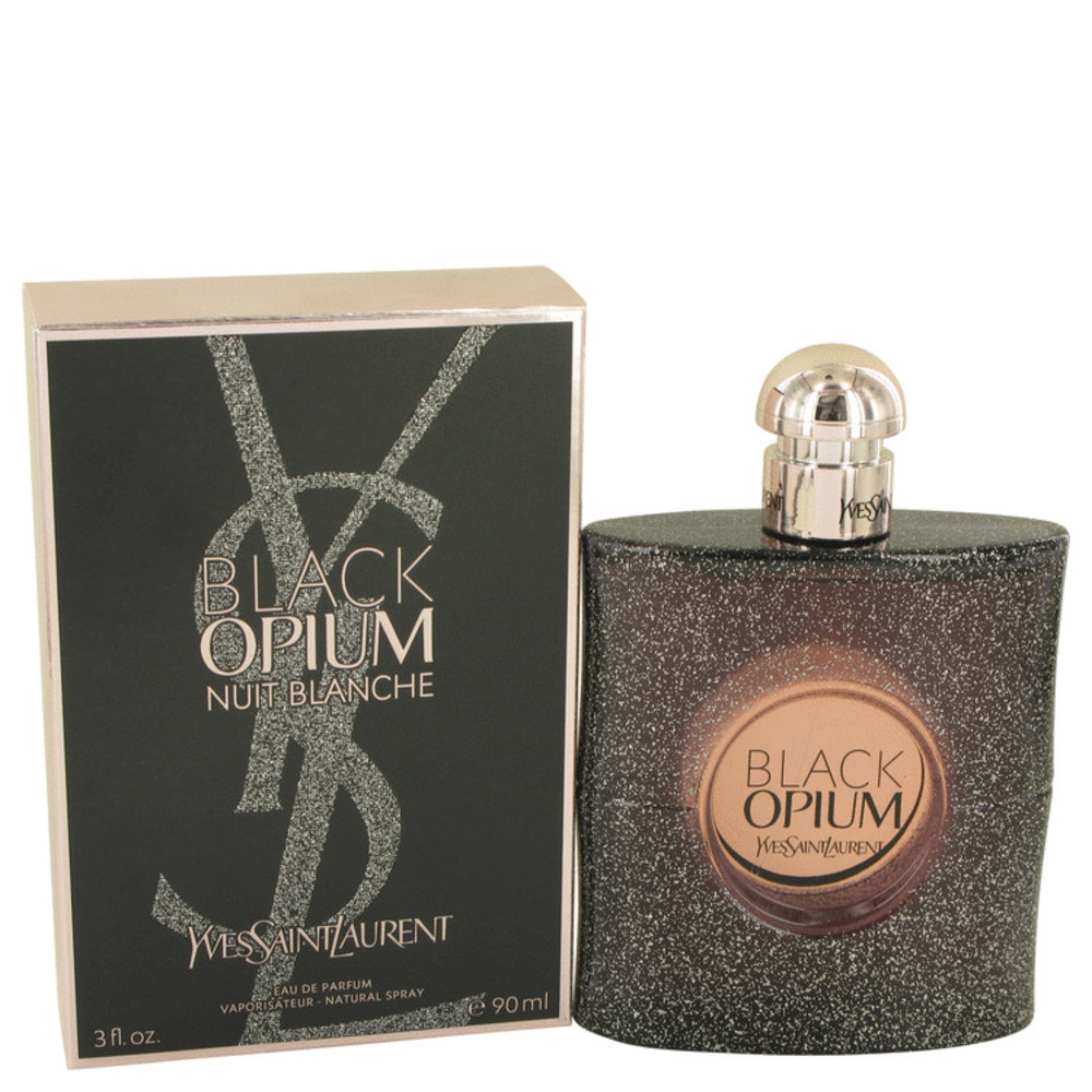 Black Opium Nuit Blanche By Yves Saint Laurent Eau De Parfum Spray 3 Oz For Women