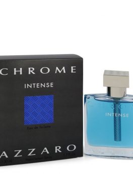 Chrome Intense By Azzaro Eau De Toilette Spray 1.7 Oz For Men