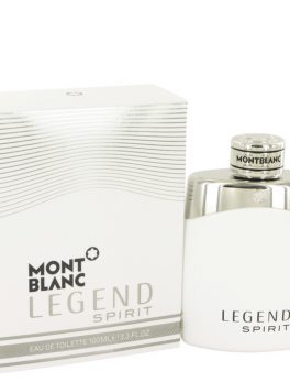 Montblanc Legend Spirit By Mont Blanc Eau De Toilette Spray 3.3 Oz For Men