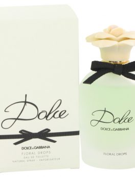 Dolce Floral Drops By Dolce and Gabbana Eau De Toilette Spray 2.5 Oz For Women