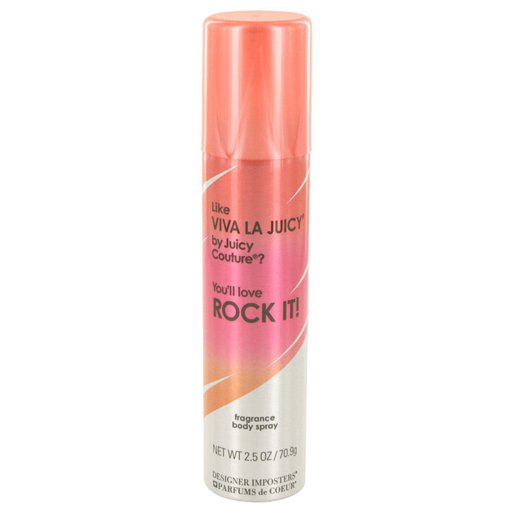 Designer Imposters Rock It! By Parfums De Coeur Body Spray 2.5 Oz For Women