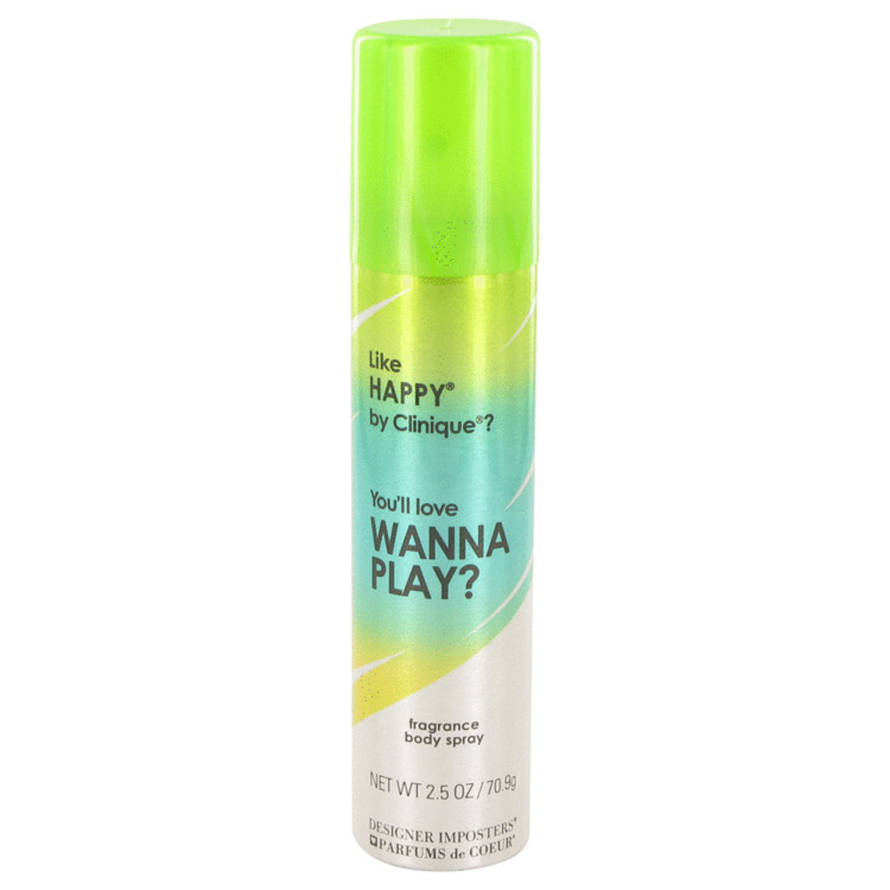 Designer Imposters Wanna Play? By Parfums De Coeur Body Spray 2.5 Oz For Women