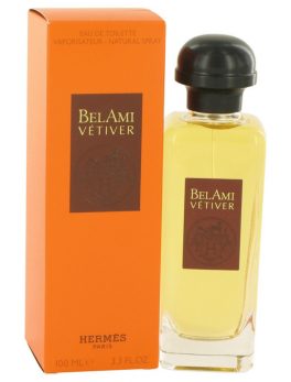 Bel Ami Vetiver By Hermes Eau De Toilette Spray 3.3 Oz For Men