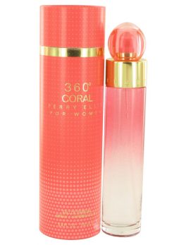 Perry Ellis 360 Coral By Perry Ellis Eau De Parfum Spray 3.4 Oz For Women