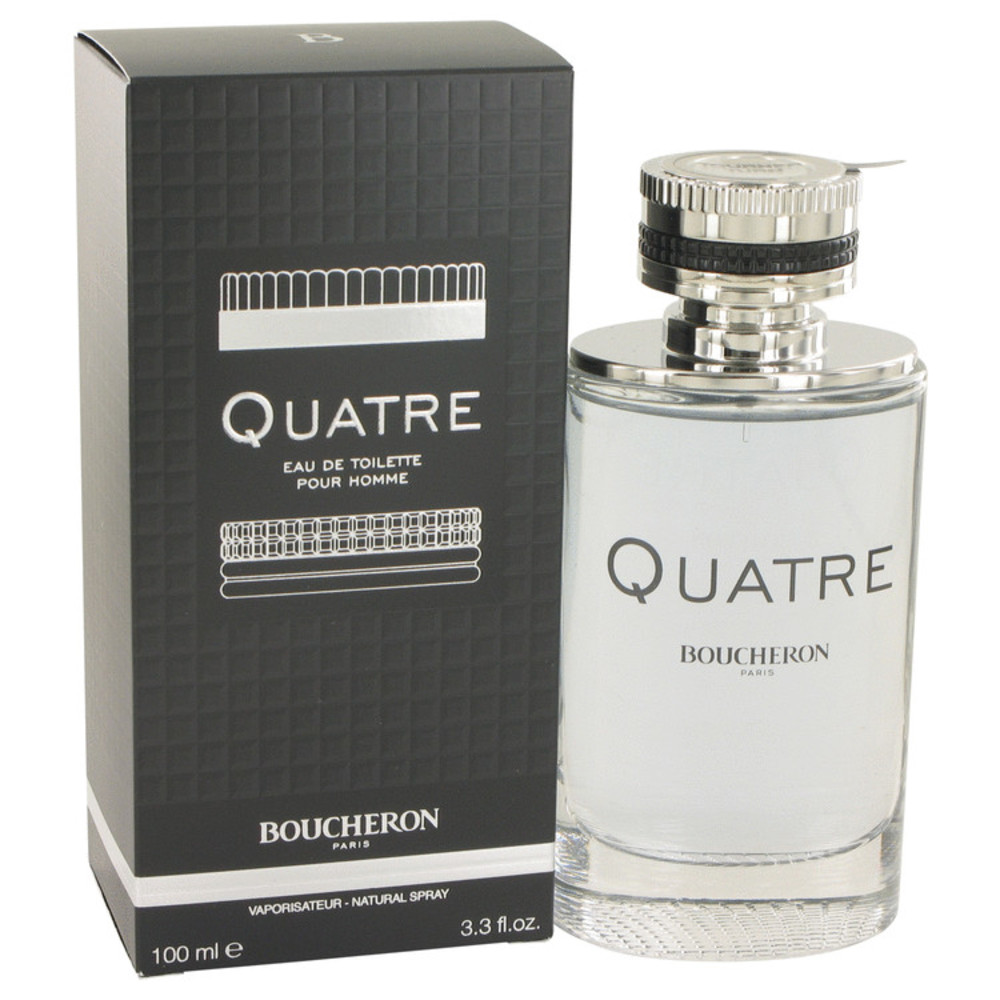 Quatre By Boucheron Eau De Toilette Spray 3.4 Oz For Men