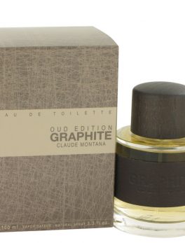 Graphite Oud Edition By Montana Eau De Toilette Spray 3.3 Oz For Men