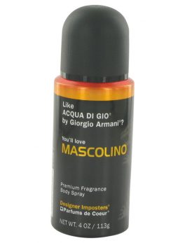 Designer Imposters Mascolino By Parfums De Coeur Body Spray 4 Oz For Men