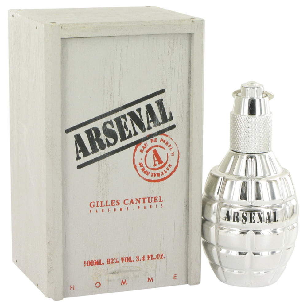 Arsenal Platinum By Gilles Cantuel Eau De Parfum Spray 3.4 Oz For Men