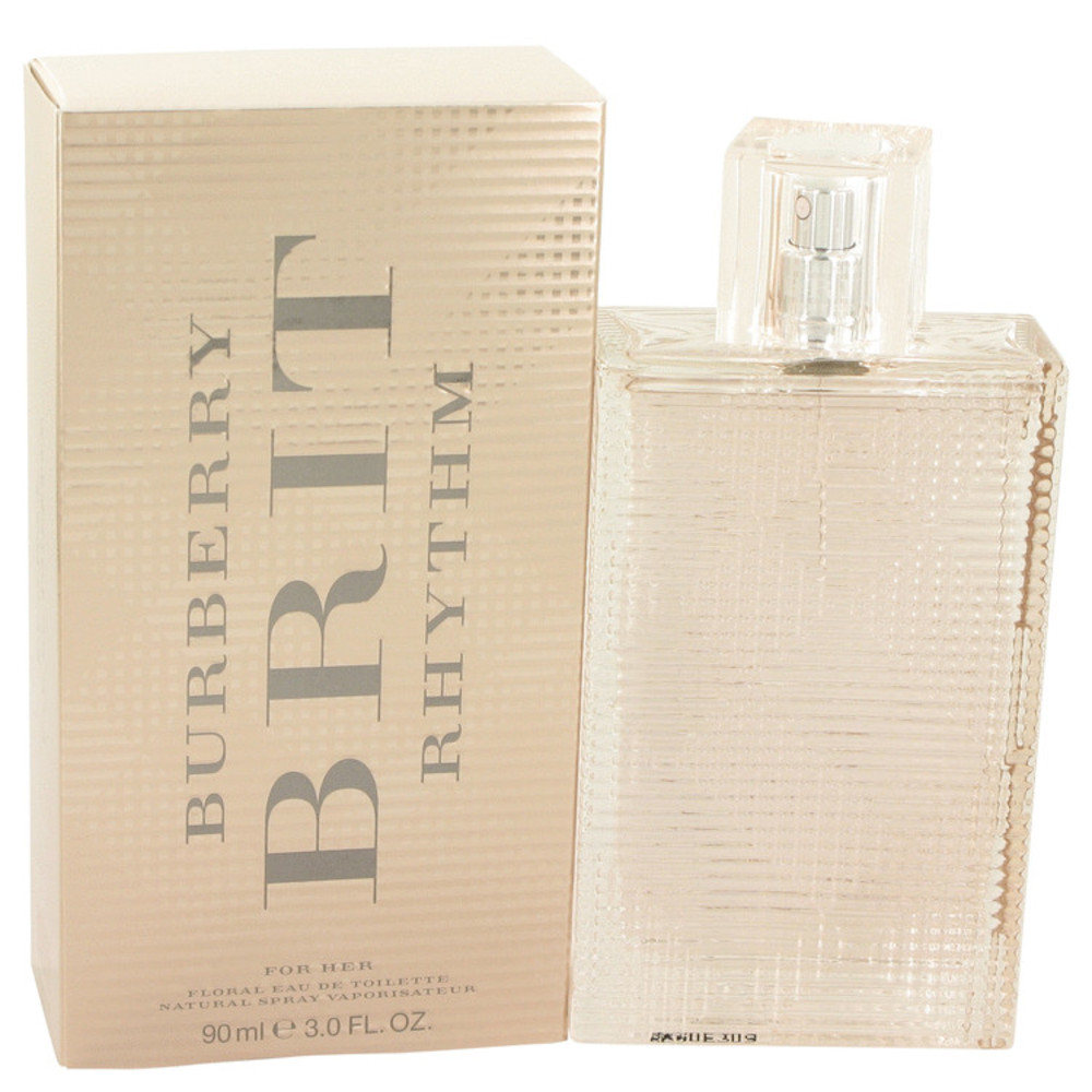 Burberry Brit Rhythm Floral By Burberry Eau De Toilette Spray 3 Oz For Women