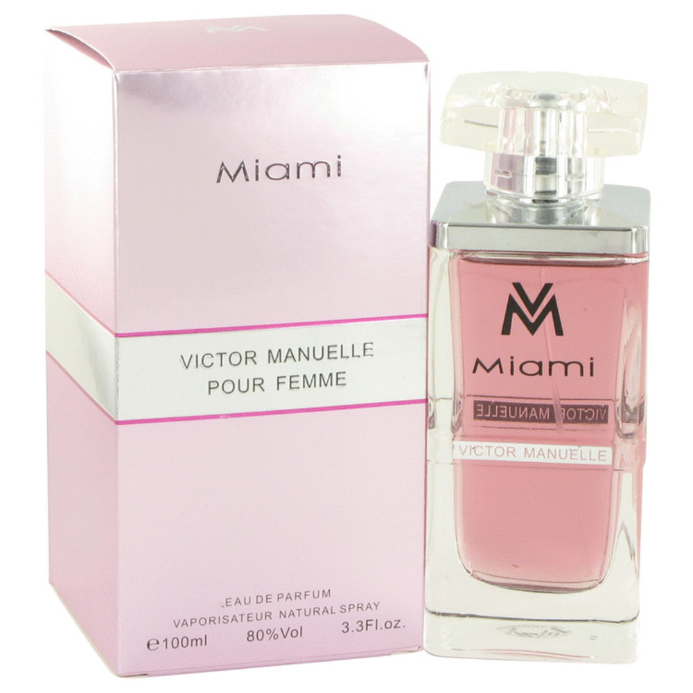 Victor Manuelle Miami By Victor Manuelle Eau De Parfum Spray 3.4 Oz For Women