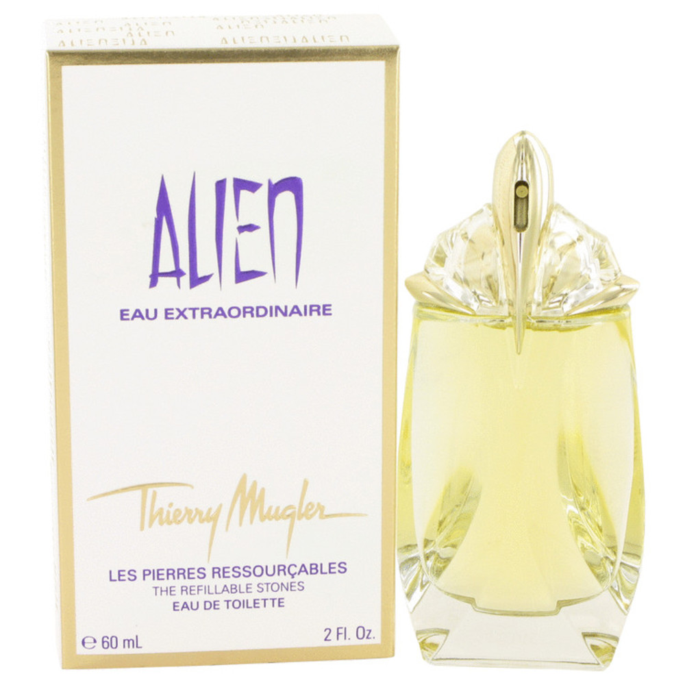 Alien Eau Extraordinaire By Thierry Mugler Eau De Toilette Spray Refillable 2 Oz For Women