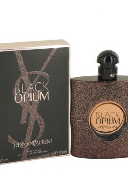 Black Opium By Yves Saint Laurent Eau De Toilette Spray 3 Oz For Women