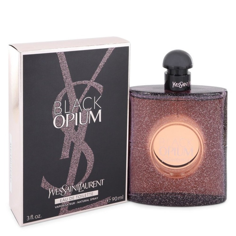 Black Opium By Yves Saint Laurent Eau De Toilette 2018 (glowing Edition) 3 Oz For Women