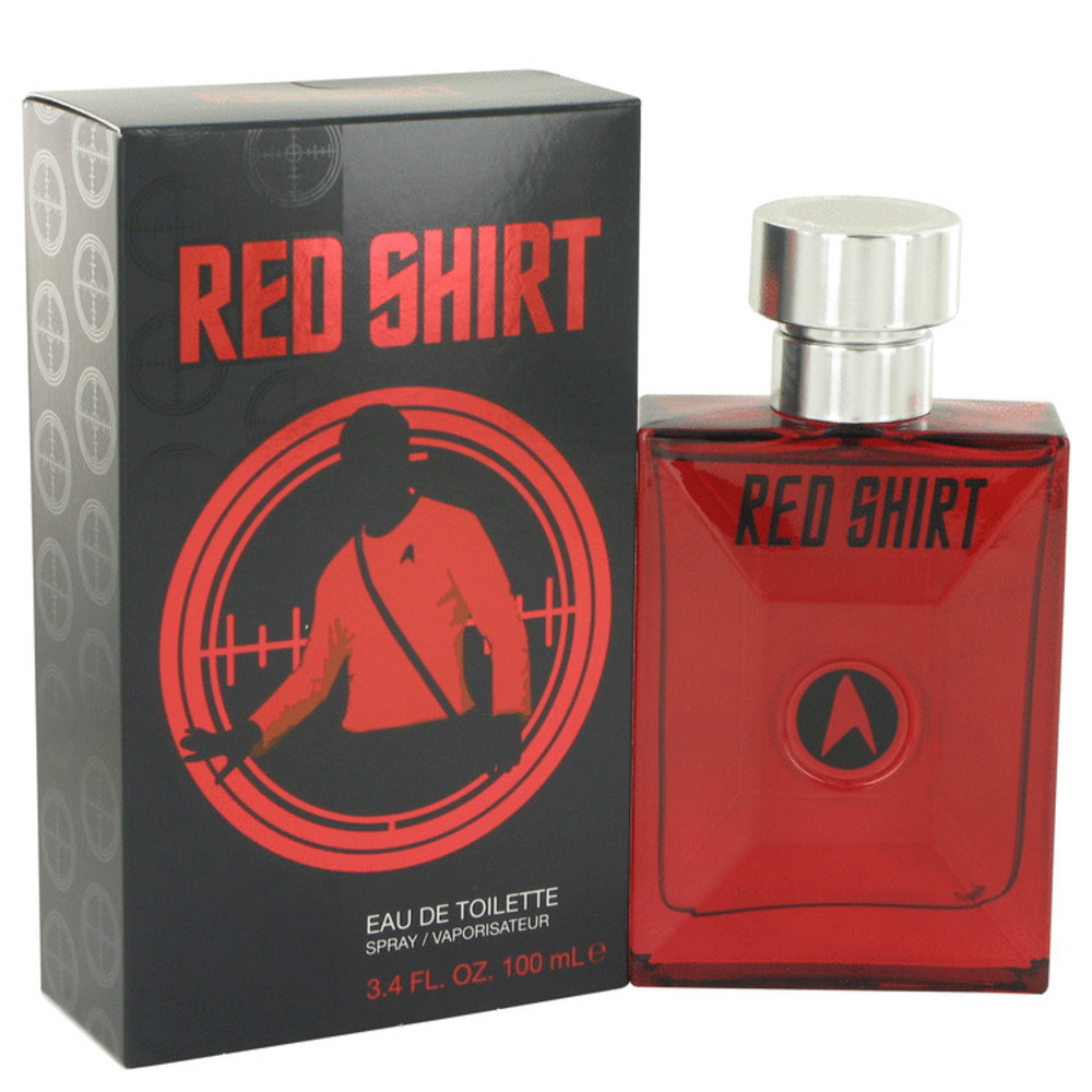 Star Trek Red Shirt By Star Trek Eau De Toilette Spray 3.4 Oz For Men