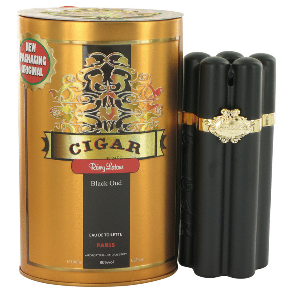 Cigar Black Oud By Remy Latour Eau De Toilette Spray 3.3 Oz For Men