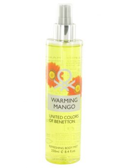 Benetton Warming Mango By Benetton Refreshing Body Mist 8.4 Oz For Women