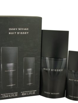 Nuit D'issey By Issey Miyake Gift Set -- 4.2 Oz Eau De Toilette Spray + 1.3 Oz Eau De Toilette Spray For Men