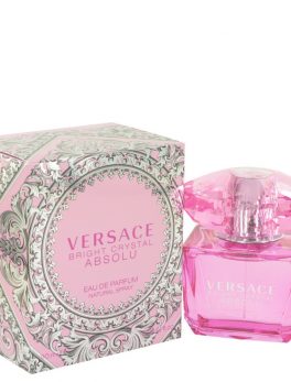 Bright Crystal Absolu By Versace Eau De Parfum Spray 3 Oz For Women