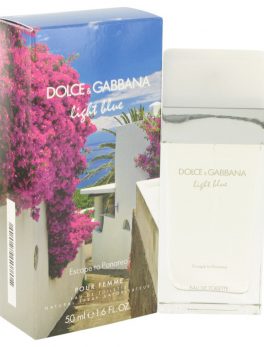 Light Blue Escape To Panarea By Dolce and Gabbana Eau De Toilette Spray 1.6 Oz For Women