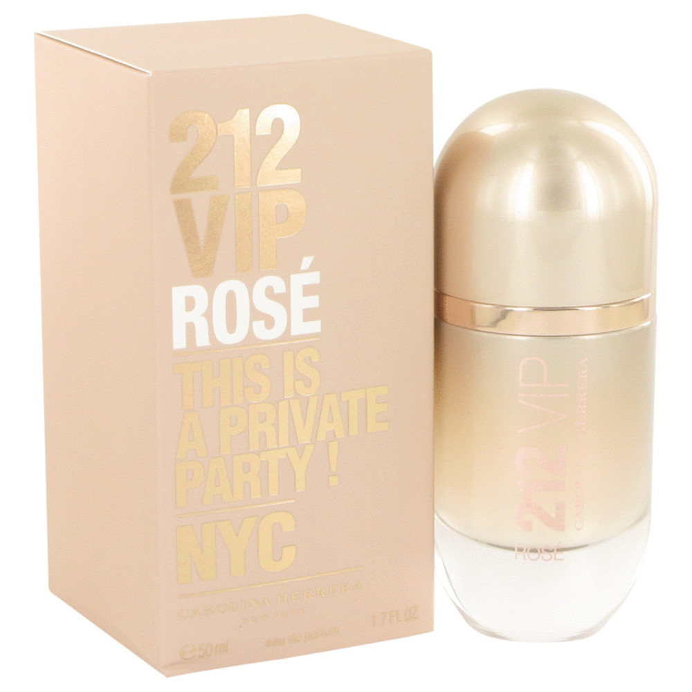 212 Vip Rose By Carolina Herrera Eau De Parfum Spray 1.7 Oz For Women