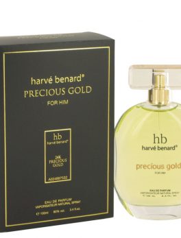 Precious Gold By Harve Benard Eau De Toilette Spray 3.4 Oz For Men