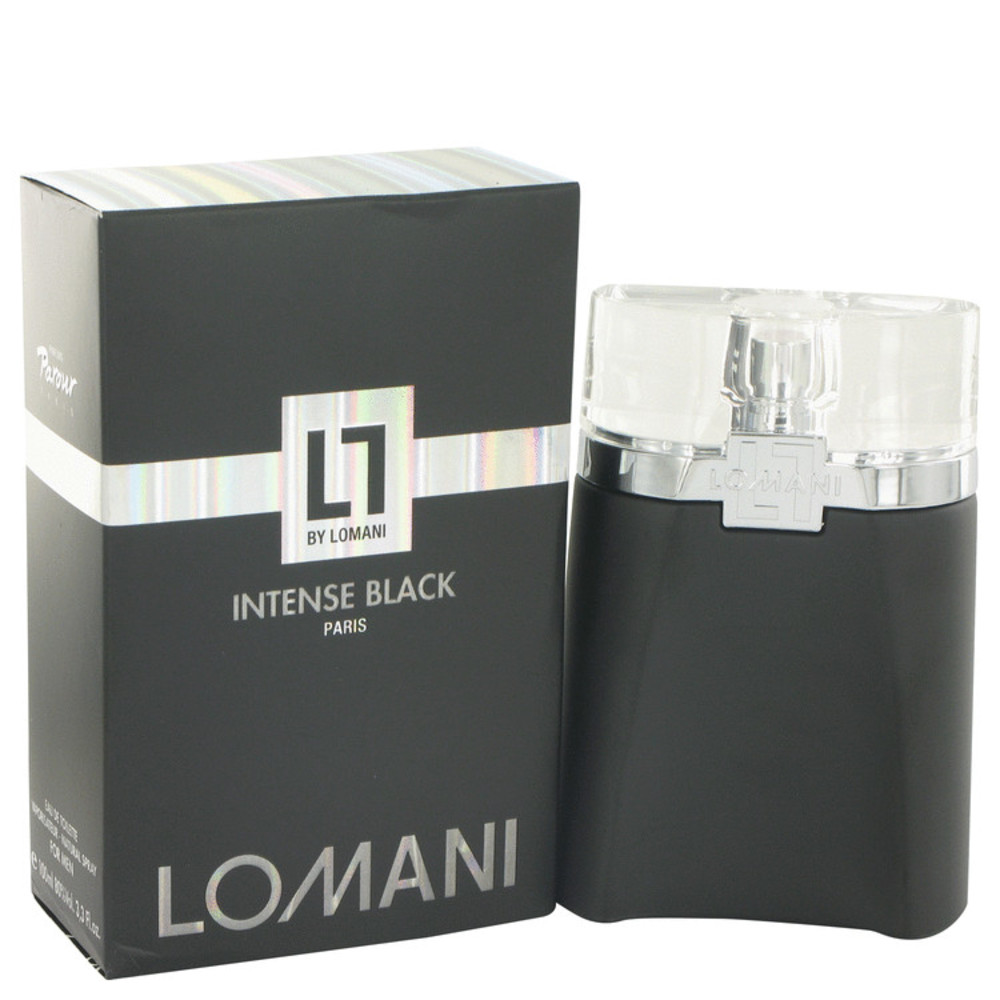 Lomani Intense Black By Lomani Eau De Toilette Spray 3.3 Oz For Men