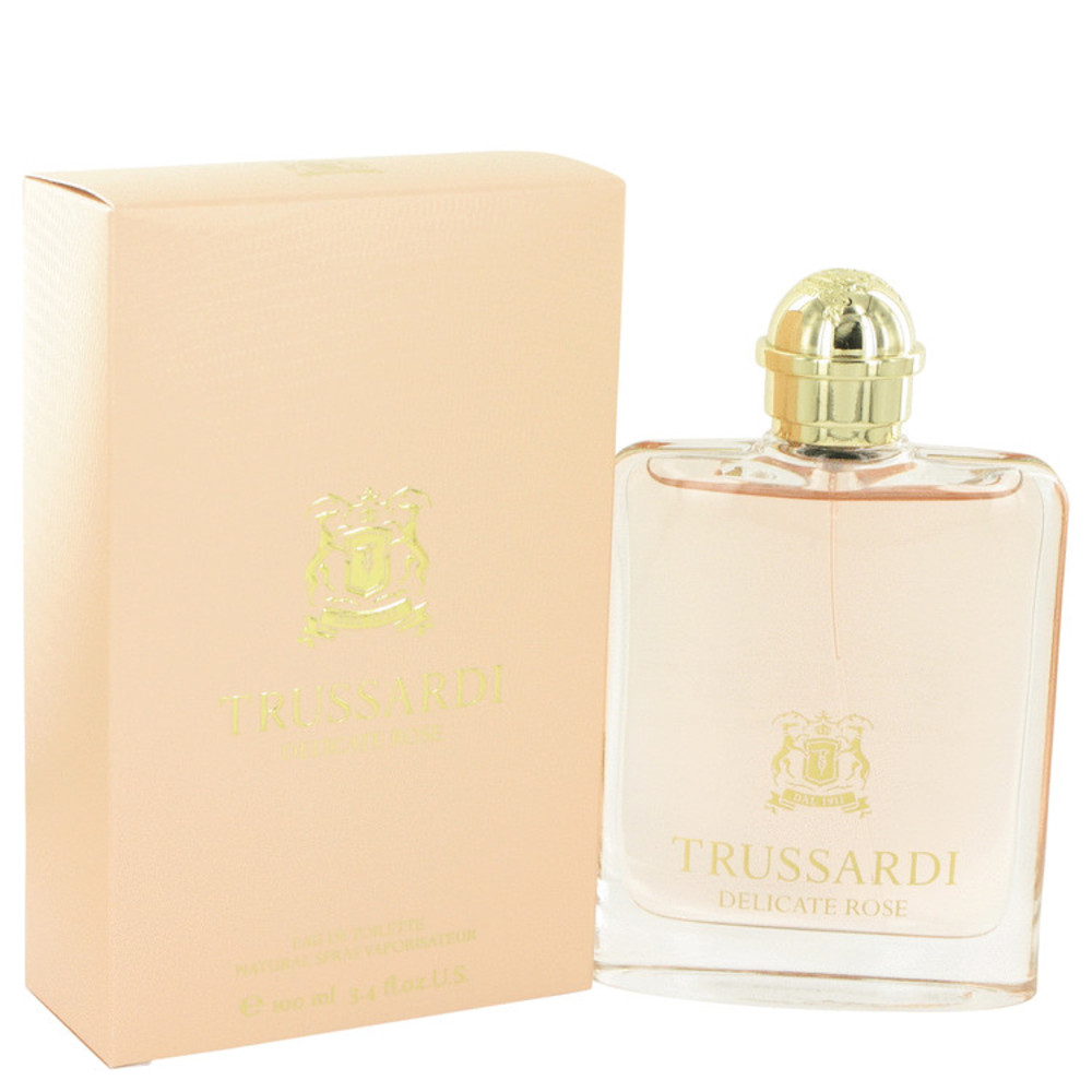 Trussardi Delicate Rose By Trussardi Eau De Toilette Spray 3.4 Oz For Women