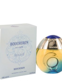 Boucheron Eau Legere By Boucheron Eau De Toilette Spray (blue Bottle, Bergamote, Genet, Narcisse, Musc) 3.3 Oz For Women