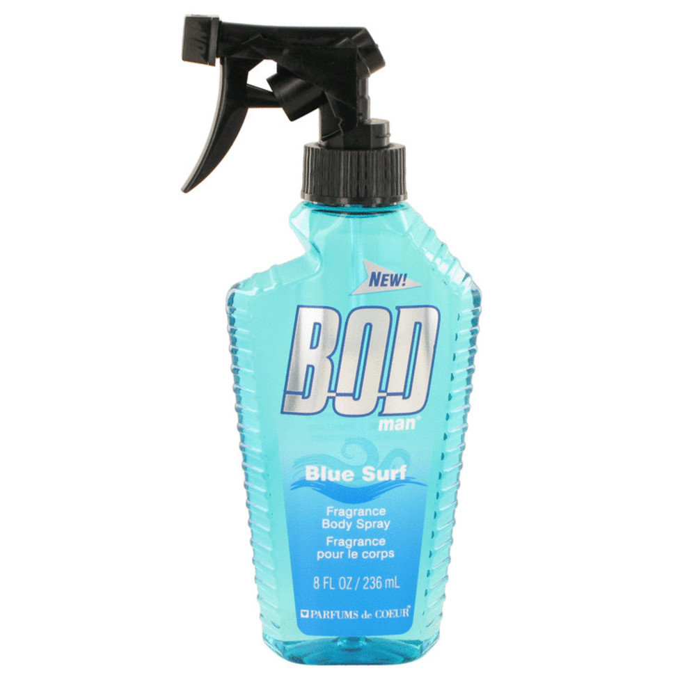 Bod Man Blue Surf By Parfums De Coeur Body Spray 8 Oz For Men