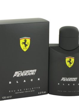 Ferrari Scuderia Black By Ferrari Eau De Toilette Spray 4.2 Oz For Men