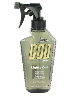 Bod Man Lights Out By Parfums De Coeur Body Spray 8 Oz For Men