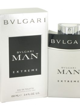 Bvlgari Man Extreme By Bvlgari Eau De Toilette Spray 3.4 Oz For Men