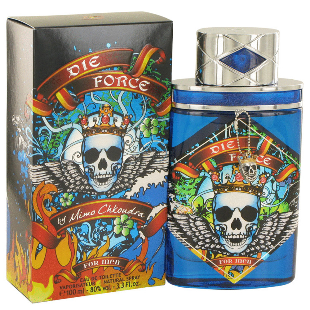Die Force By Mimo Chkoudra Eau De Toilette Spray 3.3 Oz For Men