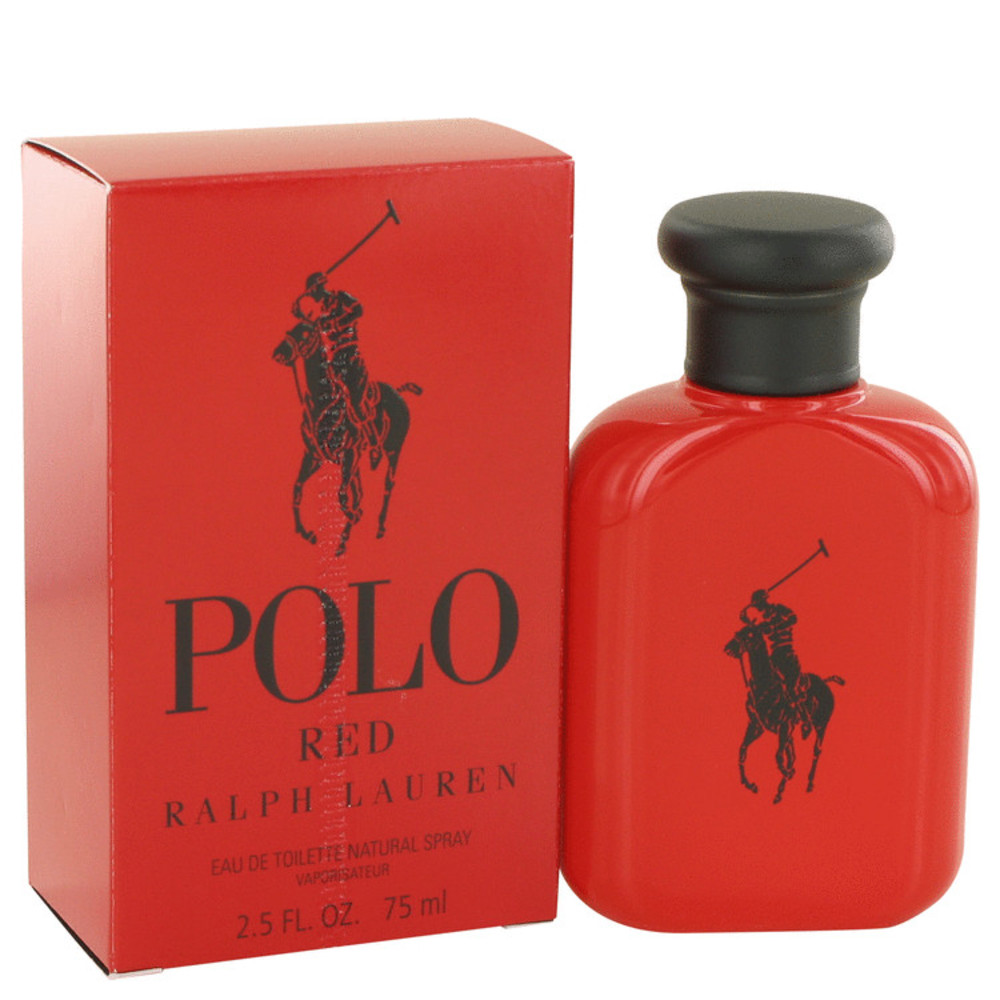 Polo Red By Ralph Lauren Eau De Toilette Spray 2.5 Oz For Men