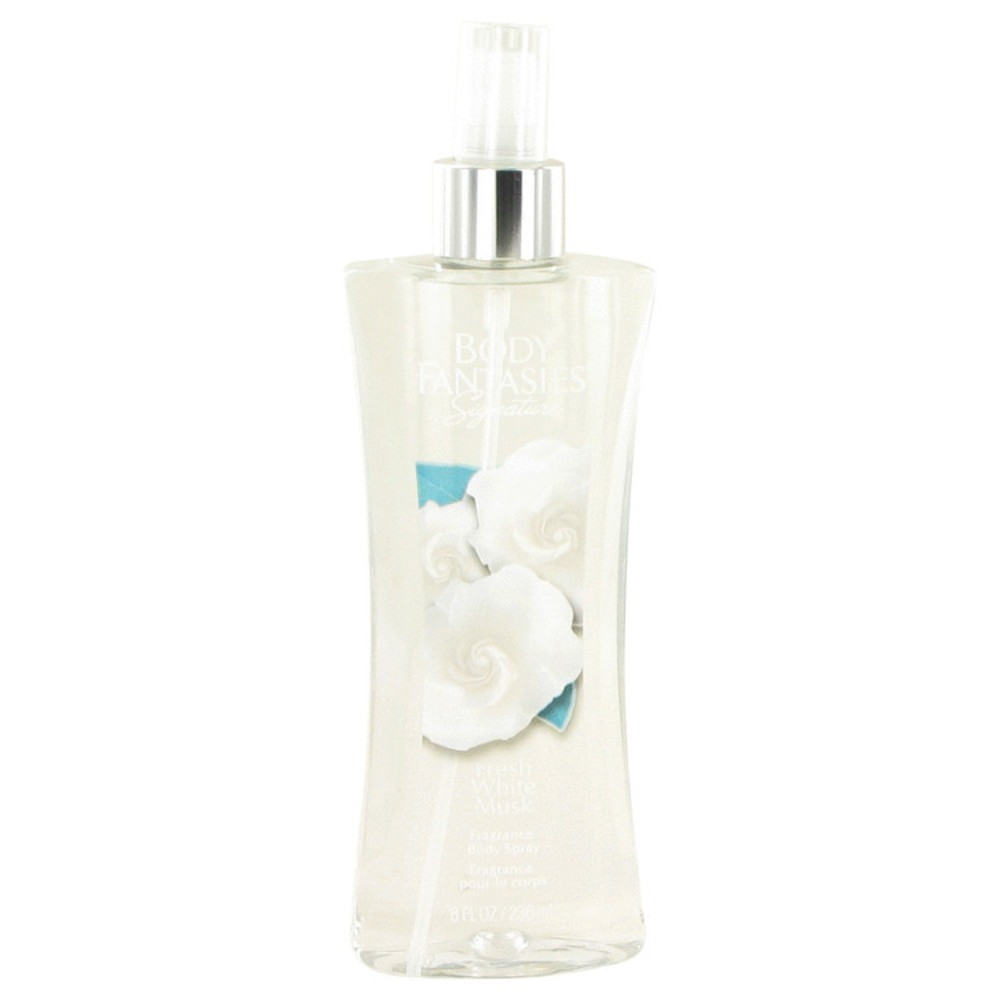 Body Fantasies Signature Fresh White Musk By Parfums De Coeur Body Spray 8 Oz For Women