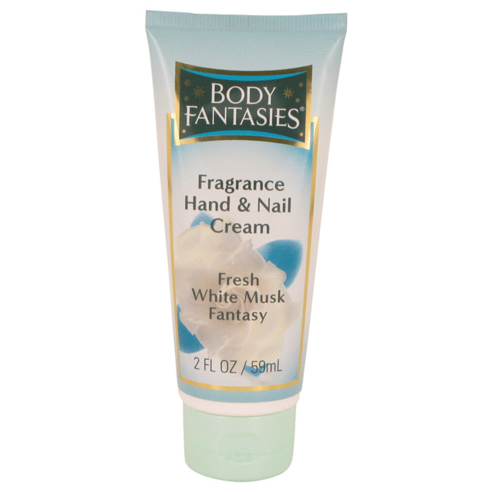 Body Fantasies Signature Fresh White Musk By Parfums De Coeur Hand and Nail Cream 2 Oz For Women